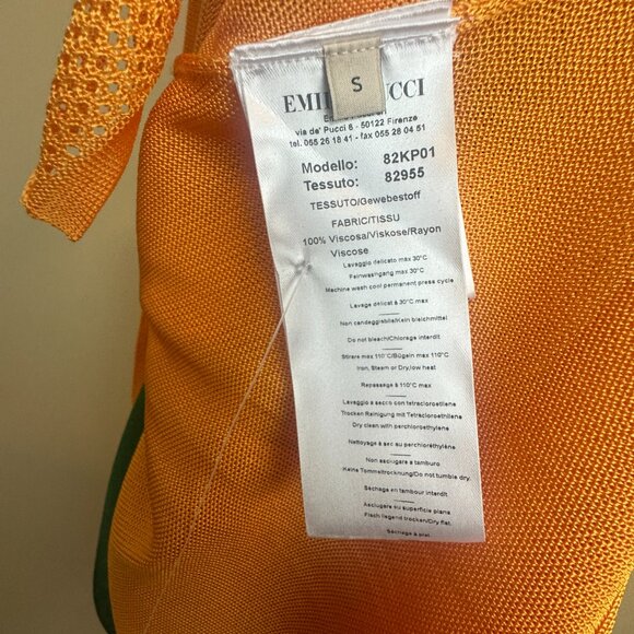 EMILIO PUCCI DRAPED KNIT TANK - Picture 6 of 6